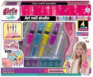 Next Store Kids Nail Polish Set - Educational Toy for Creative Skills and Visual Development, Safe and Washable, Perfect for Little Girls