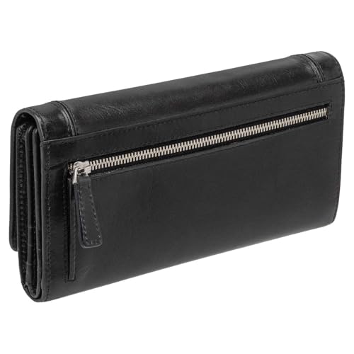 Mancini South Beach RFID Secure Trifold Wallet, Blue, Blue, One_Size3