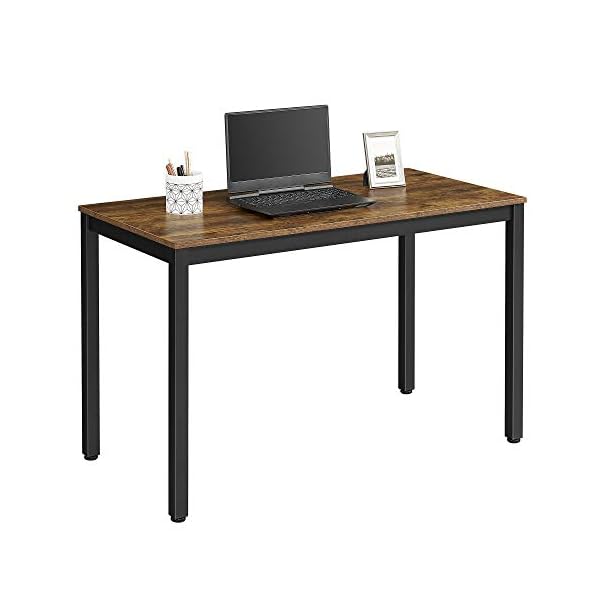 VASAGLE Large Computer Desk Sturdy Metal Frame Multifunctional Home Office Living Room Study Sturdy Modern - Image 6