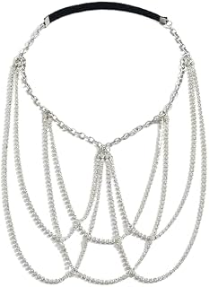 Shidara 1 Psc Luxury 1Sexy Rhinestone Tassel Leg Body Chain Jewelry,Crystal Leg Thigh Chain Bikini Multi-layered Festival ... Price In India