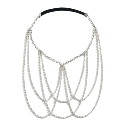 Shidara 1 Psc Luxury 1Sexy Rhinestone Tassel Leg Body Chain Jewelry,Crystal Leg Thigh Chain Bikini Multi-layered Festival ...