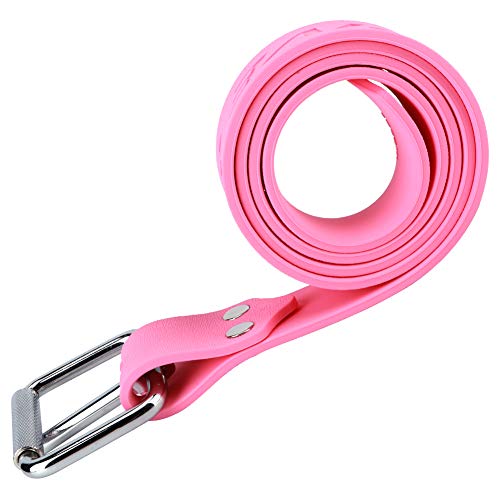 Ceinture de poids de plongée en caoutchouc durable avec boucle