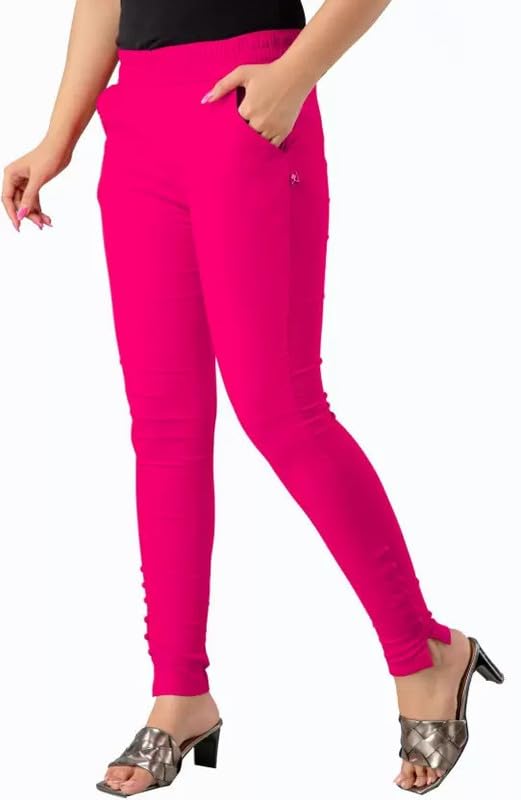 Image of Women's Stylish & Comfortable Jeggings | Stretchable High-Waist Pants BZFW Potali