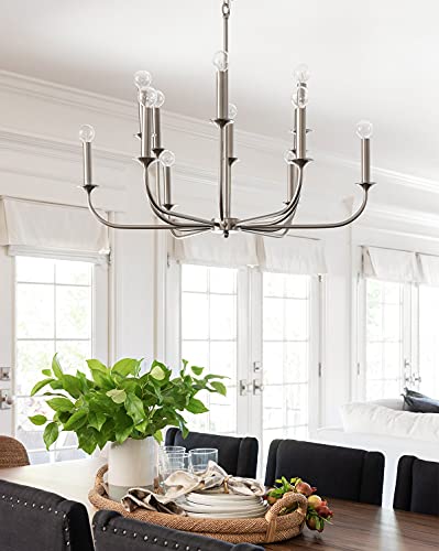 Flea Market Rx Canopy Kit For Ceiling Light (Hardware Only) Chandelier Heavy Duty Hook 50Lb, Crossbar, Mount Hardware For Hanging Chained Pendant Swag Lighting Fixtures, Made In Usa (Polished Nickel) #TOP6