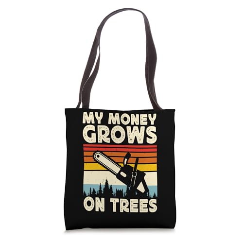 Bolso tote Arborist Tree Climber My Money Grows On Trees miniatura 1