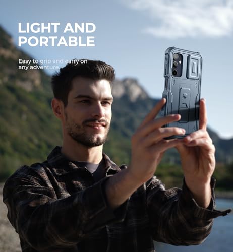 Coque Samsung Galaxy A15 robuste contre les chutes avec vitre intégrée Dexnor - 7