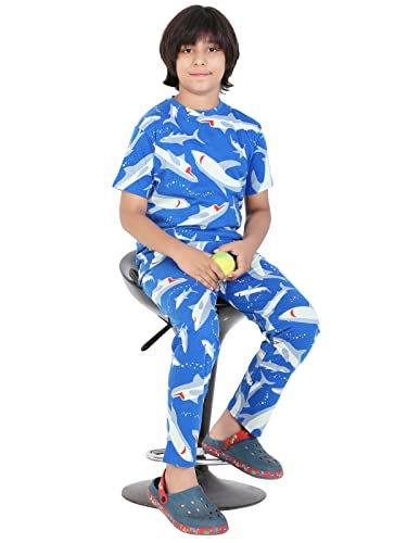 Image of Ninos Dreams Boys Cotton Coord Set /Boys Night Suit /Boys Loungewear /Boys Night Dress