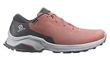 Zehenschutzkappe Salomon Damen X Reveal Gtx W Track and Field Shoe, Pink Grau Brick Dust Ebony Pearl Blue, 42 EU