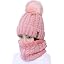 Pink Beanie&scarf
