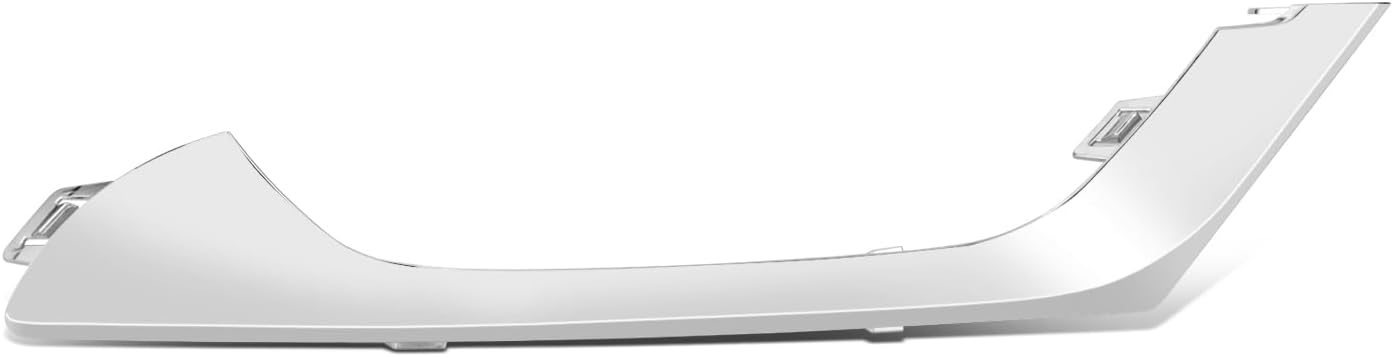 Factory Style Front Right Passenger Side Bumper Cover Molding Compatible with 15-17 Chrysler 200,Polished Chrome