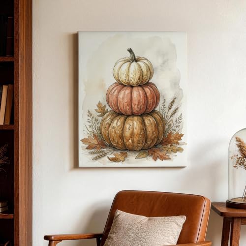 Lienzo decorativo de hoja vintage para llenar de calidez su dormitorio 3