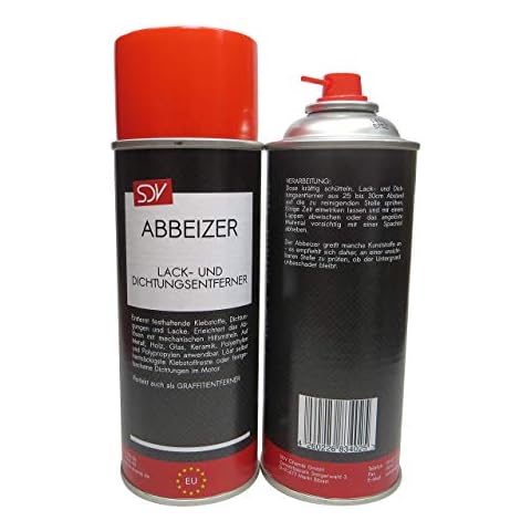 SDV Chemie Abbeizer Spray 1x 400ml Graffitientferner Lackentferner Dichtungsentferner zum Entfernen von Klebstoffresten Cover