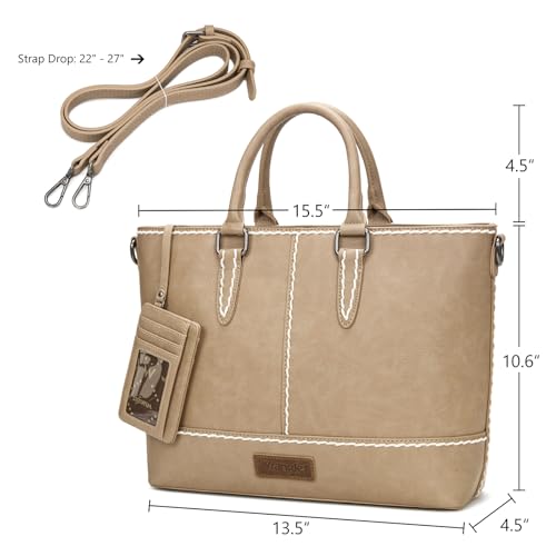 Bolso Tote Montana West Wrangler para mujer miniatura 6