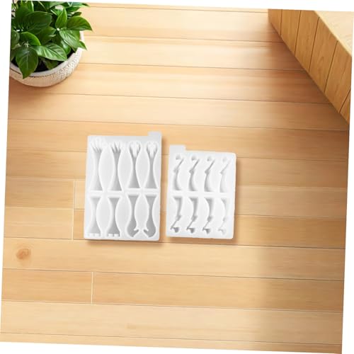 Moules silicone échecs 3D blancs réutilisables et faciles à nettoyer - 5