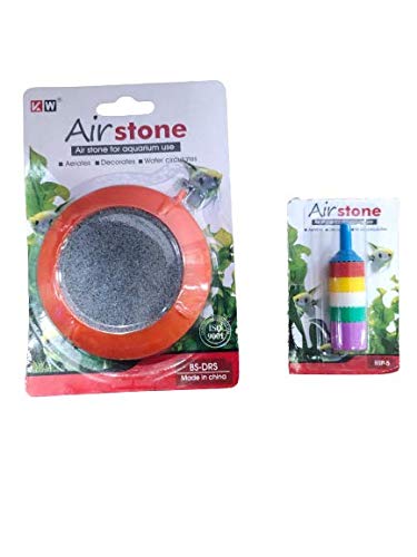 KW Air Stone (Large : Diameter 11.5cm) + Free Small air Stone - Central Fish Aquarium