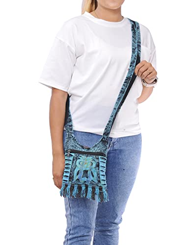 Image of ROYAL The Collection Small Hippie Phone Purse Crossbody, Boho Travel Bag