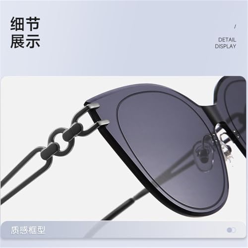 Lunettes de soleil sans monture mixtes avec verres intégrés