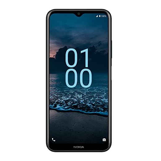 Nokia G100 | Verizon, T-Mobile, AT&T | Android 12 | Unlocked Smartphone | 2-Day Battery | US Version | 3/32GB | 6.52-Inch Screen | 13MP Triple Camera | Polar Night (Renewed)