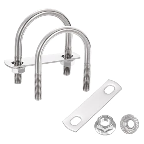 uxcell 2Zbg 1-3/4C` Ci[ChEhU{g 2-3/4C` 304XeXX`[ U{g tWZpibgt g[[pt[v[g ԗp (45mm x 70mm)