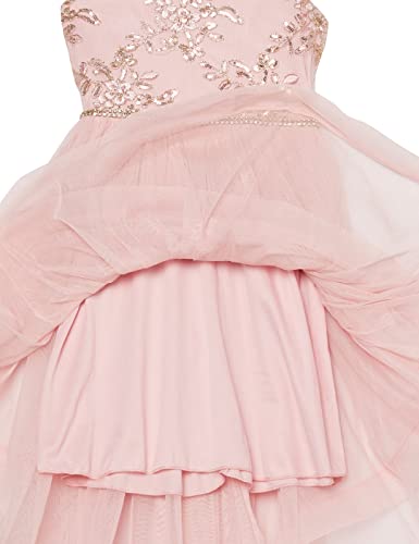 Speechless Girls' 7-16 Tween Maxi Dress with Wide Ribbon Hem for Formal Dance Or Party4