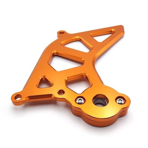 Protector de piñón para Yamaha DT230 y Loncin MT250 en color naranja