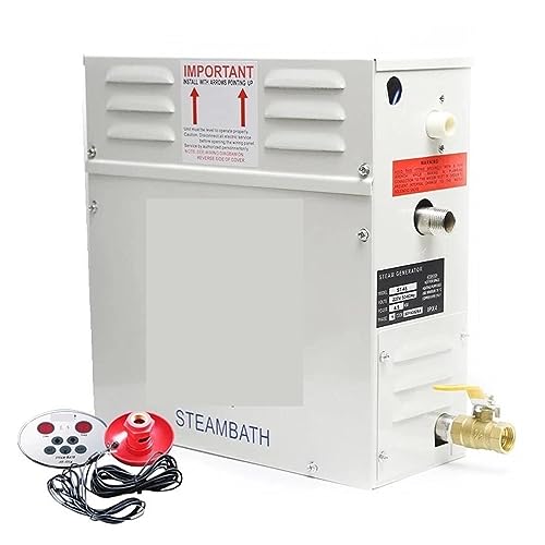 JOJIDE Sauna de Vapor, Nerador de for Sala de Sauna, Potencia de Ducha de baño, Calentador doméstico de 3-18KW, Controlador Digital de SPA,para Sauna doméstica(ST-45)