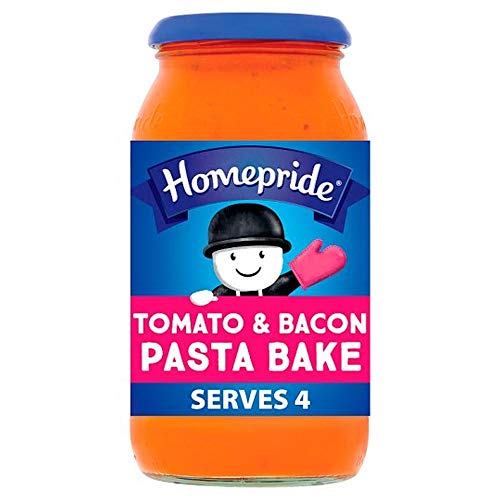 [Homepride] N[~[g}gƃx[R485Ox[LOHomepridepX^ - Homepride Pasta Bake Creamy Tomato And Bacon 485G [sAi]