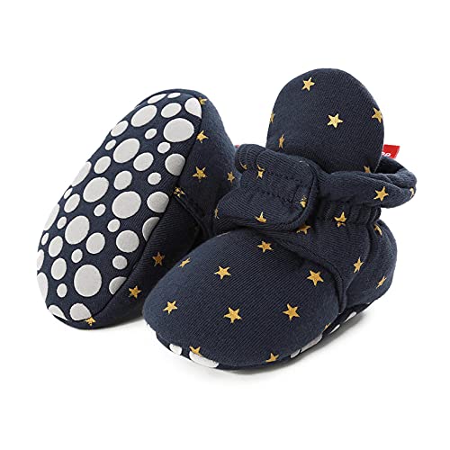 TMEOG Bottines Bébé Garçon Fille, Hiver Chaud Semelle Douce Bottes de Neige Berceau Chaussures Tout-Petits Premiers Pas Enfant Bottines Chaussures Boots