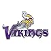 FANMATS NFL Minnesota Vikings Alternative Color Logo Emblem, Purple, One Size