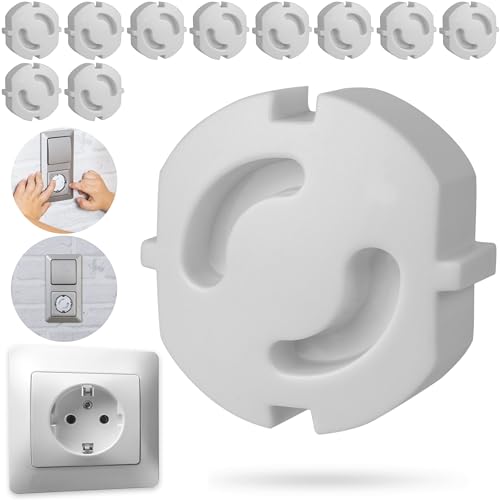 Protector Enchufes SchuKo Tipo F Blanco