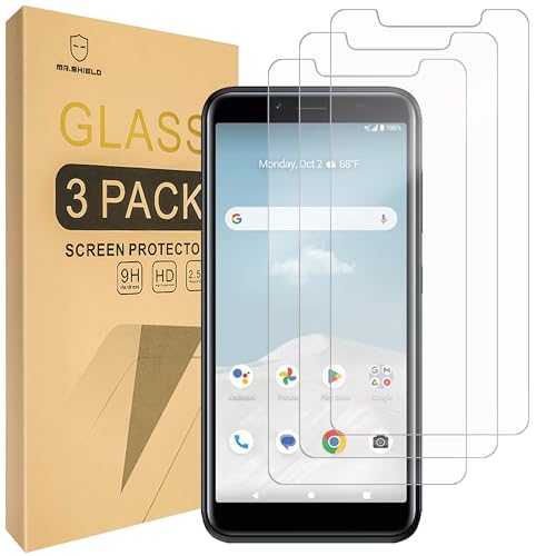 Mr.Shield Screen Protector compatible with AT&T Vista (6812D / WTATTRW2) [Tempered Glass] [3-PACK] [Japan Glass with 9H Hardness]