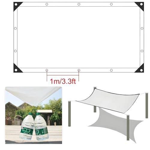 Toldo rectangular impermeable para exteriores con protección UV en medidas de 1x1,5m y 4x5m 8