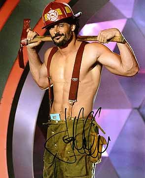 JOE MANGANIELLO auto photo 8×10 Joe Manganiello signed authentic