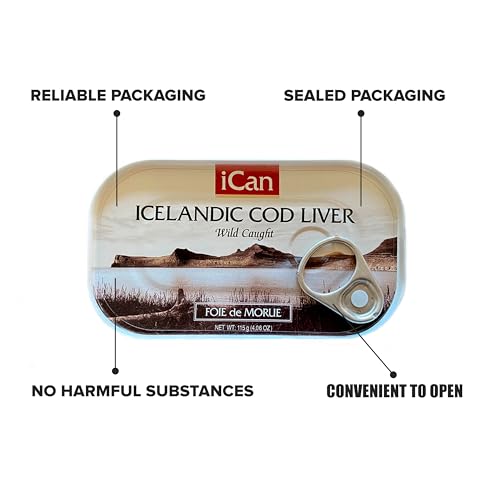 Ican SUVELAM Icelandic Cod Liver Wild Caught thumb #3
