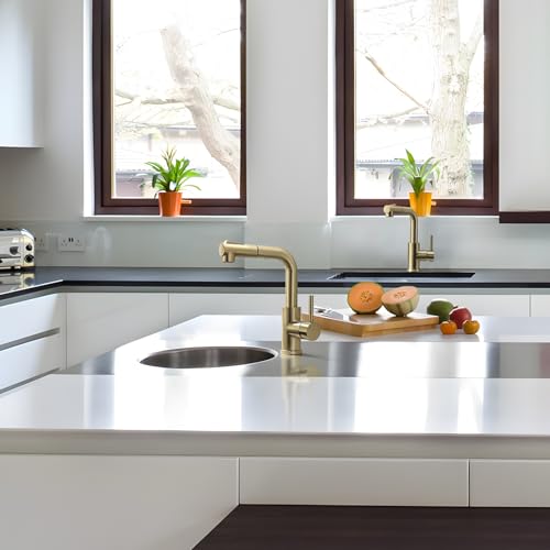 Image of GIMILI Bar Sink Faucet Brushed Gold Single Hole
