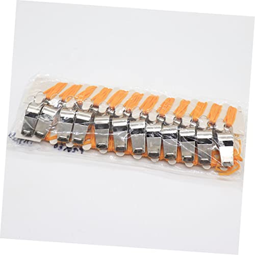 Vanzack 12 silbatos metálicos para deportes y primeros auxilios miniatura 4