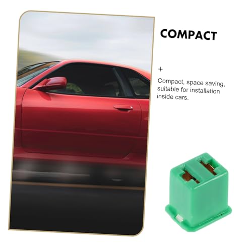 GANAZONO Juego de 6 fusibles cuadrados para automóvil, perfil bajo, construcción duradera para camiones, SUVs y vehículos miniatura 5