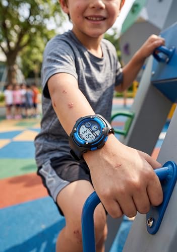 Image of V2A NOVA-X 2930 Digital Watch for Boys | Colour Pop Sports Design | Active Everyday Watch for Kids with Digital Display, Backlight & 50M Water Resistance