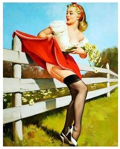 Tableau pin up métal vintage pour habiller un mur vide de garage