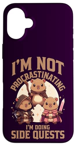 I'm Not Procrastinating I'm Doing Side Quest �X�}�z�P�[�X iPhone 16 Plus �p