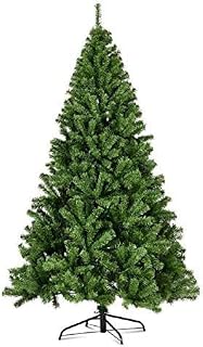 6FT/1.8M Classic Artificial Christmas Tree Xmas Realistic Natural Green Branches with Solid Metal Leg