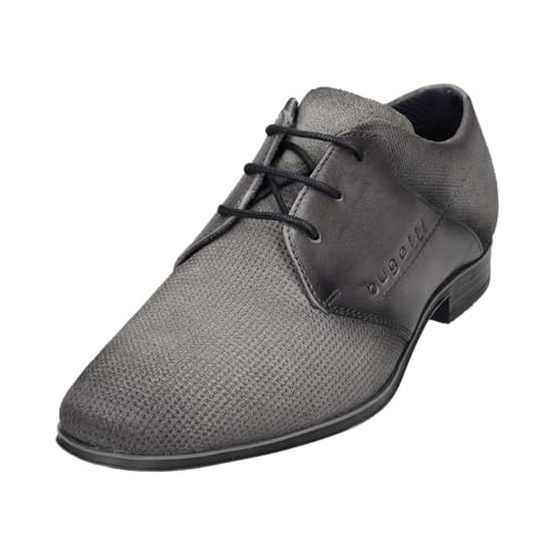 bugatti Homme Morino I Chaussures à Lacets, Gris, 45 EU