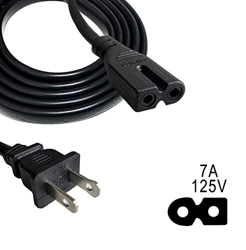 Himapro 6 Feet 110V Ac Power Cord(2 Prong) Compatible With Brother, Singer, Baby-Lock, Viking, Pfaff, And Many Other Sewing Machines & Electronic Device #TOP3