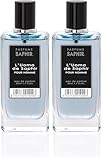 SAPHIR MAN L'UOMO 50ML (Paquete de 2)