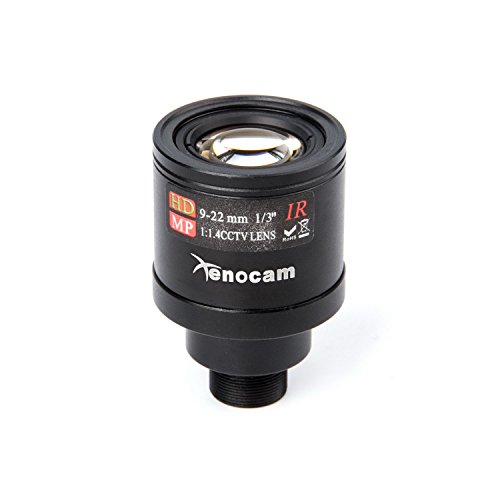 Objectif zoom 9-22mm F1.4 CCTV : détails nets et vision nocturne accrue
