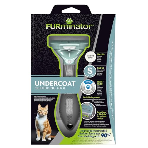 Image of FURminator Undercoat deShedding Tool for Small Short Hair Cats Under 4.5 kg