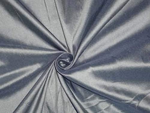 Soie pure Dupioni robe de mariée et cortège bleu poudré 137 cm