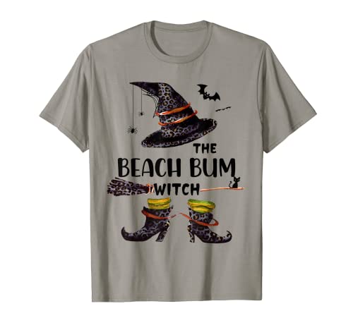 mb I'm The Beach Bum Witch Figurine d'Halloween amusante T-Shirt