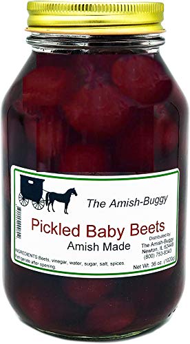 Amish Pickled Baby Beets - TWO - 32 Oz Jar
