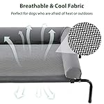 RRPETHOME-Large-Elevated-Cooling-Dog-BedRaised-Dog-Cots-Beds-for-Large-DogsOutdoor-Dog-Bed-for-Large-DogsChew-Proof-Portable-Cooling-Pet-Cot-Skid-Resistant-FeetFrame-with-Breathable-Mesh
